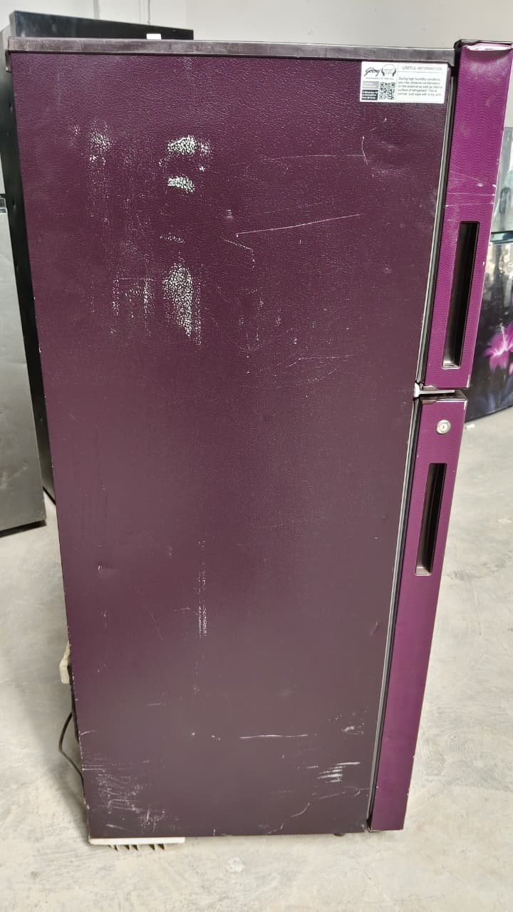 Refurbished Godrej 210L Double Door Refrigerator