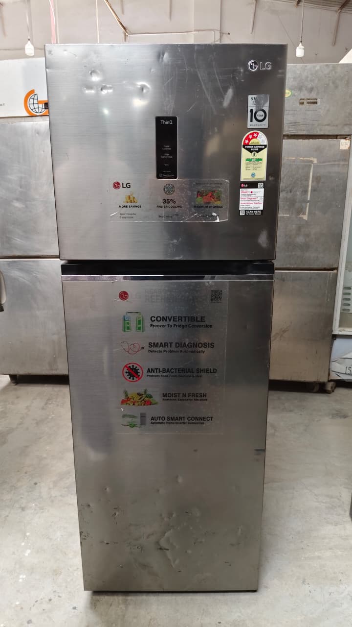 Refurbished LG 343L Double Door Refrigerator
