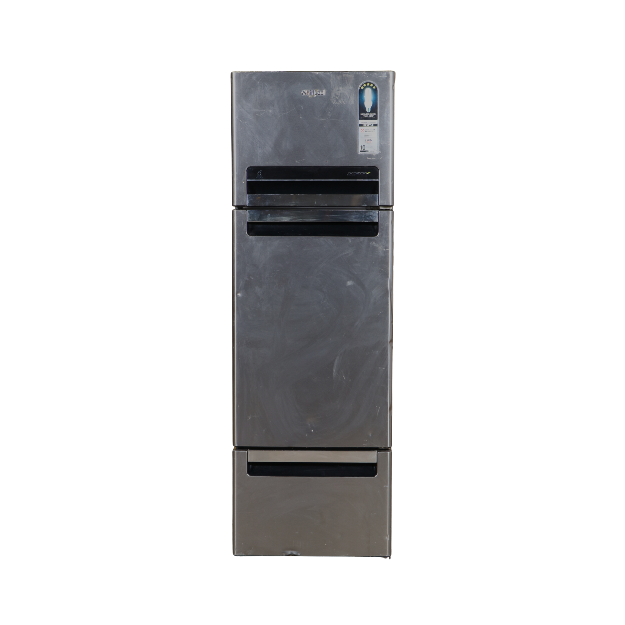 “Refurbished double door fridge by Costify India with 6-month warranty”
