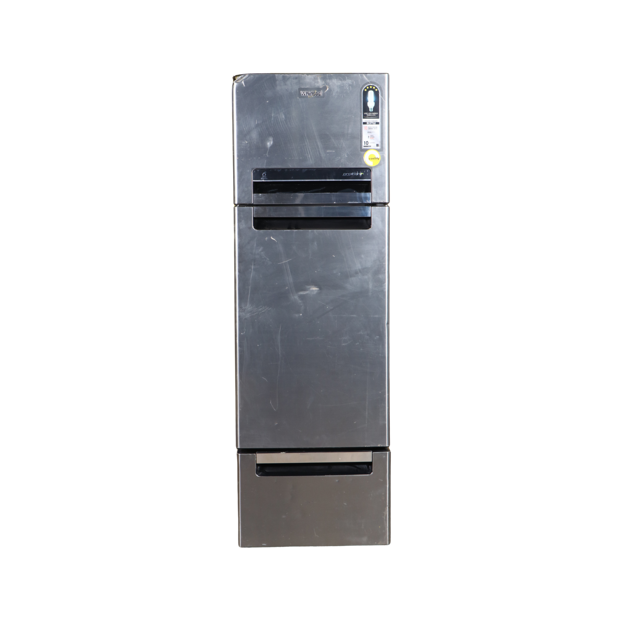 “Certified refurbished Whirlpool 300L double door refrigerator – Costify India”