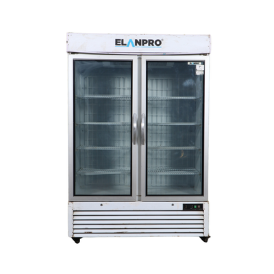 Elanpro Visi Freezer Double Door 1100 Ltr