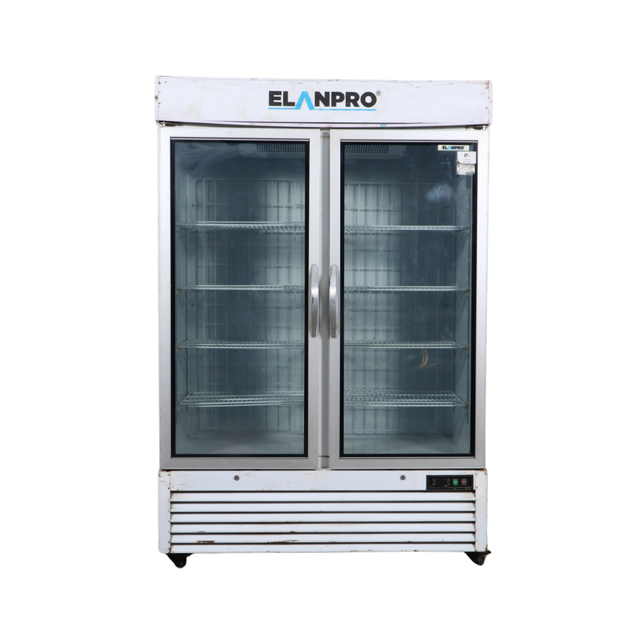 Elanpro Visi Freezer Double Door 1100 Ltr