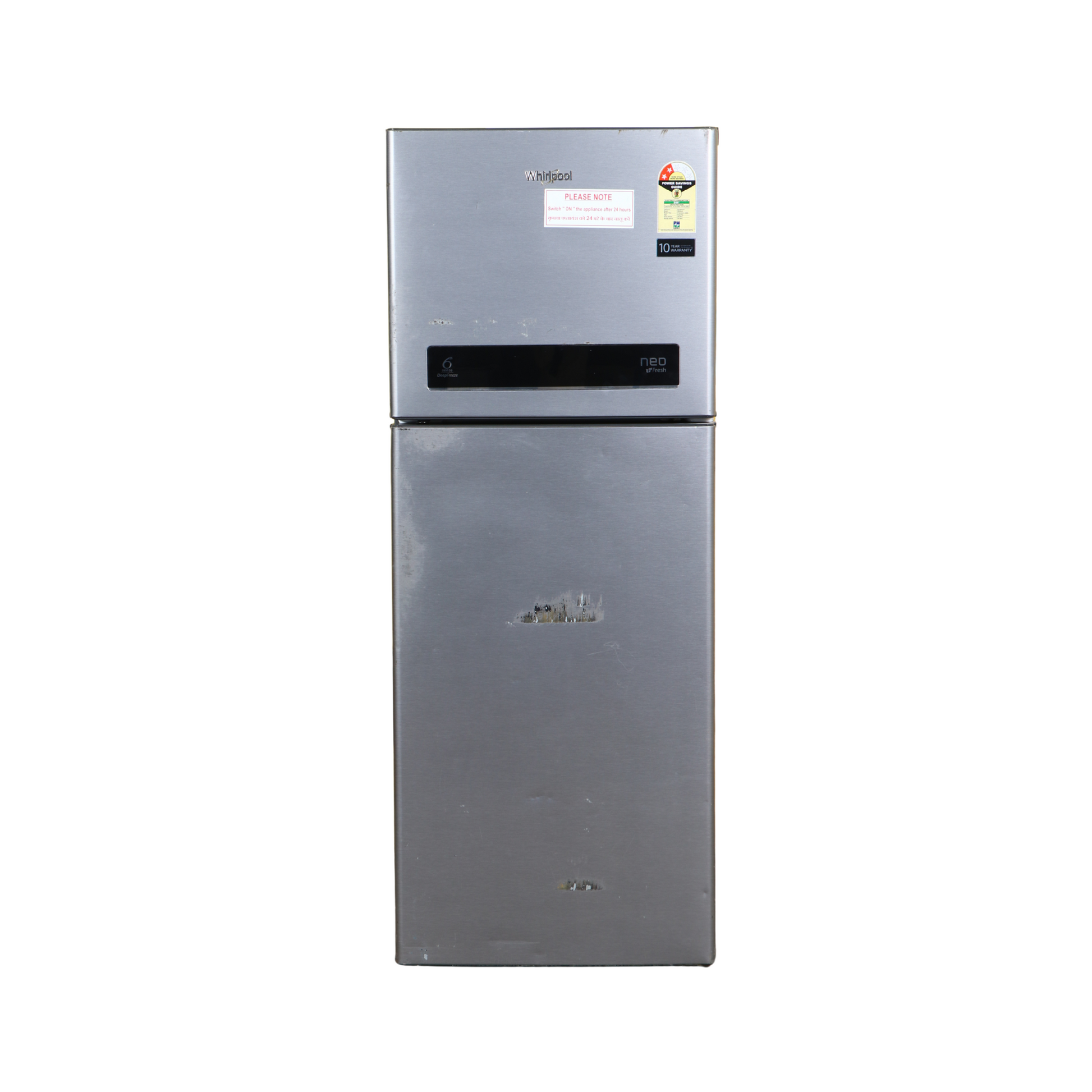 “Refurbished Double door fridge by Costify India with 6-month warranty”
