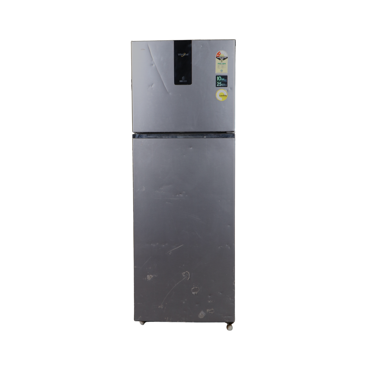 “Refurbished double door fridge by Costify India with 6-month warranty”