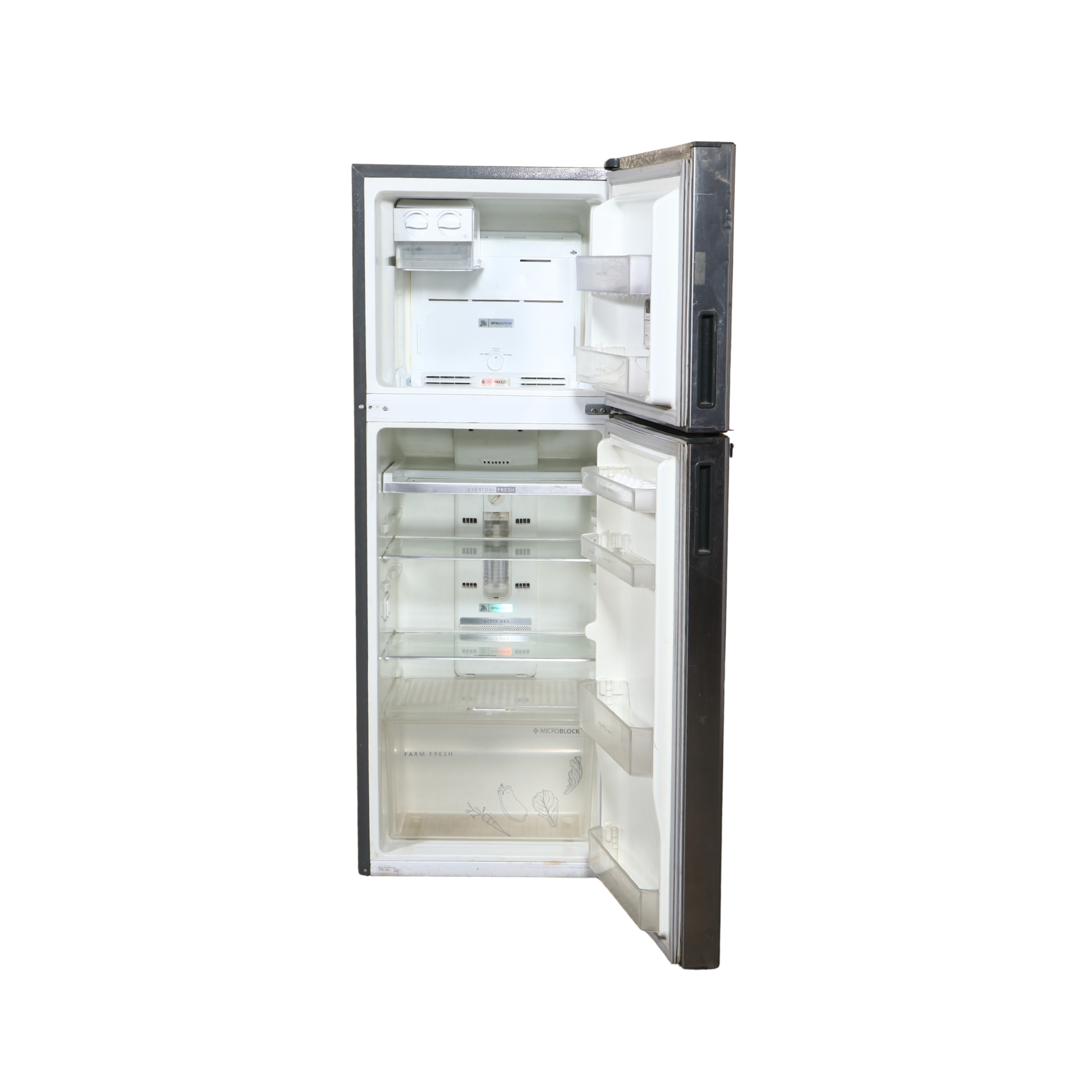 “Refurbished double door fridge by Costify India with 6-month warranty”