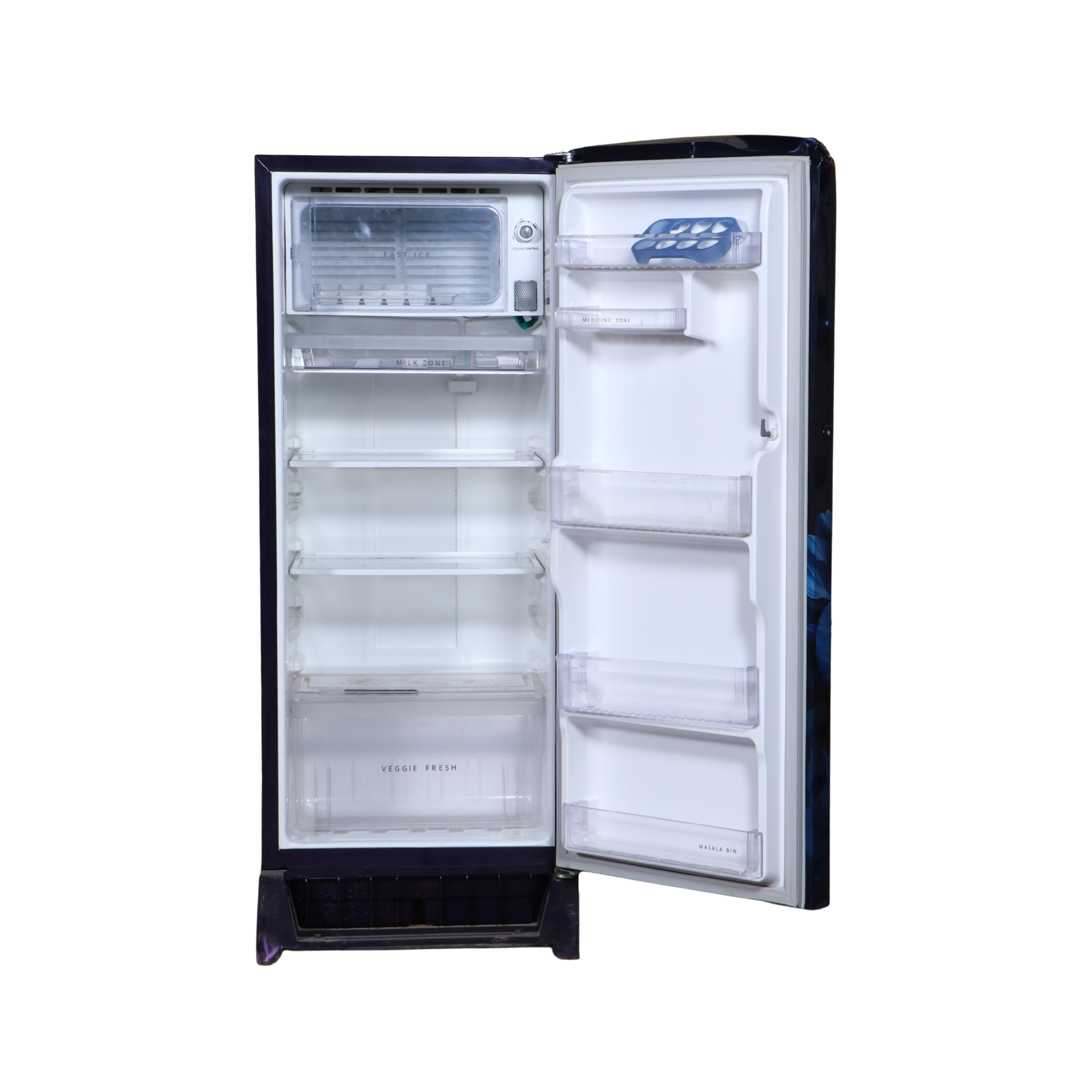 “Refurbished single door fridge by Costify India with 6-month warranty”