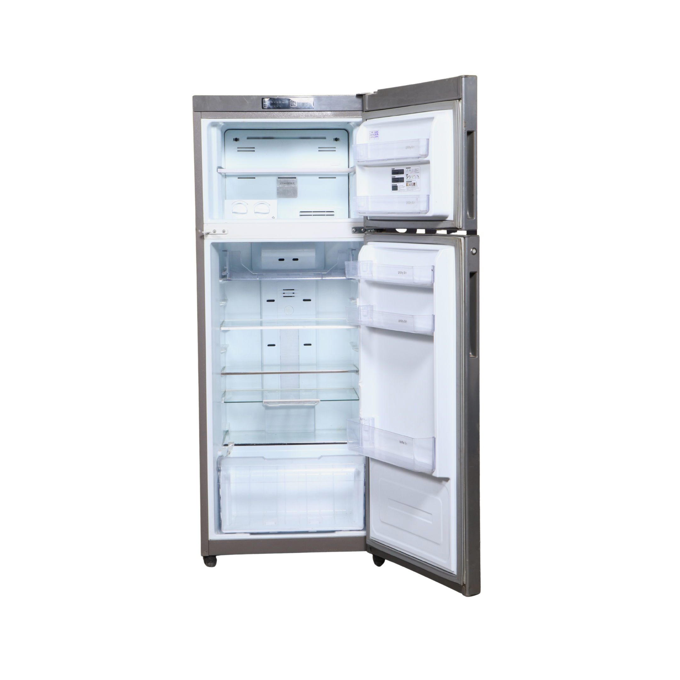 “Refurbished double door fridge by Costify India with 6-month warranty”
