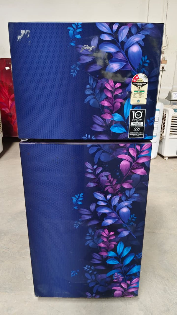Refurbished Godrej 210L Double Door Refrigerator