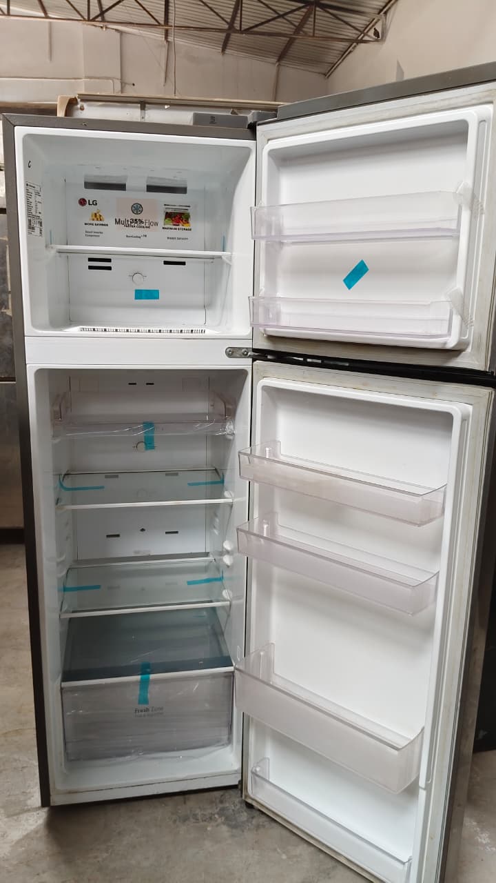 Refurbished LG 272L Double Door Refrigerator