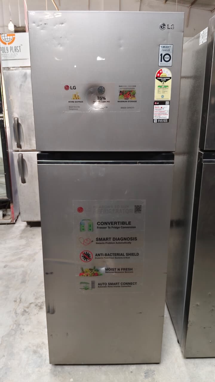 Refurbished LG 343L Double Door Refrigerator