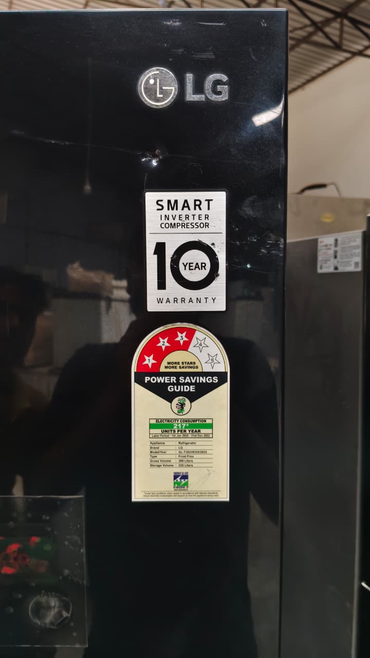 Refurbished LG 360L Double Door Refrigerator