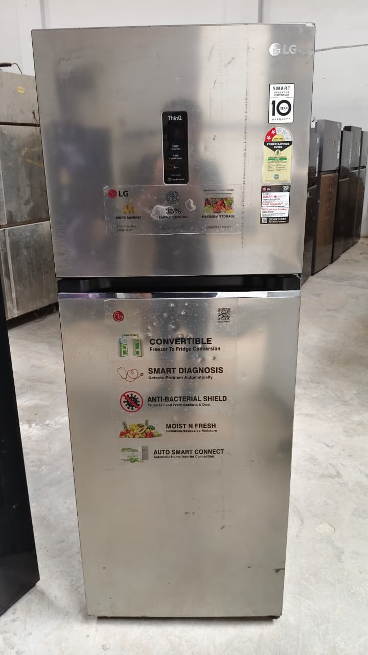 Refurbished LG 322L Double Door Refrigerator