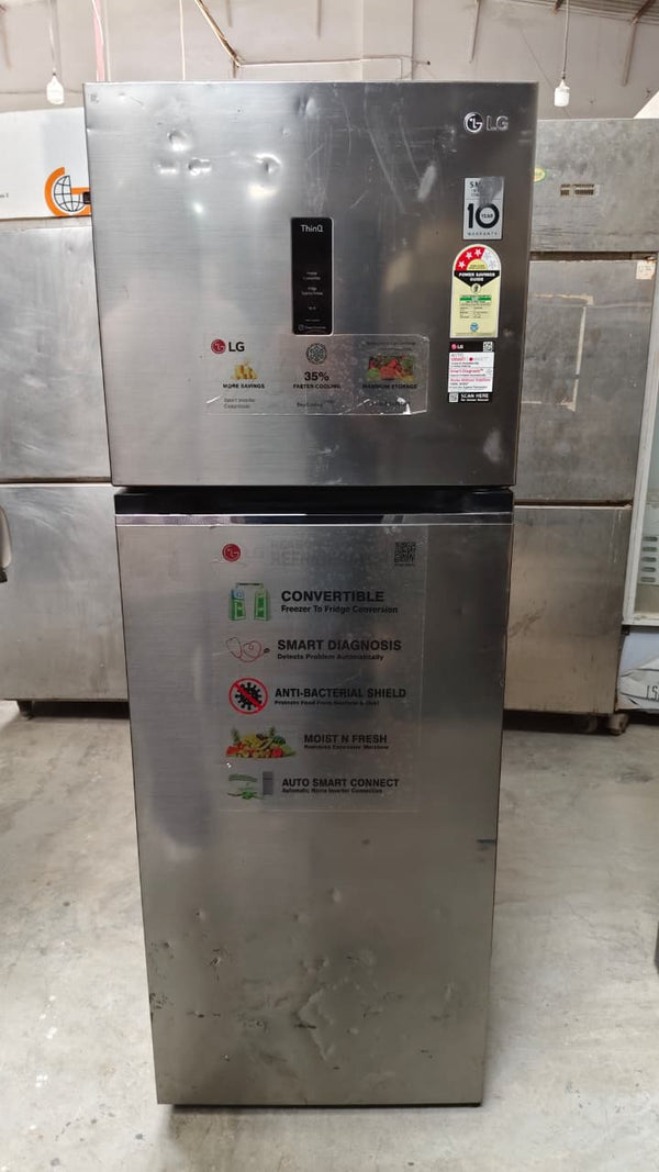Refurbished LG 343L Double Door Refrigerator