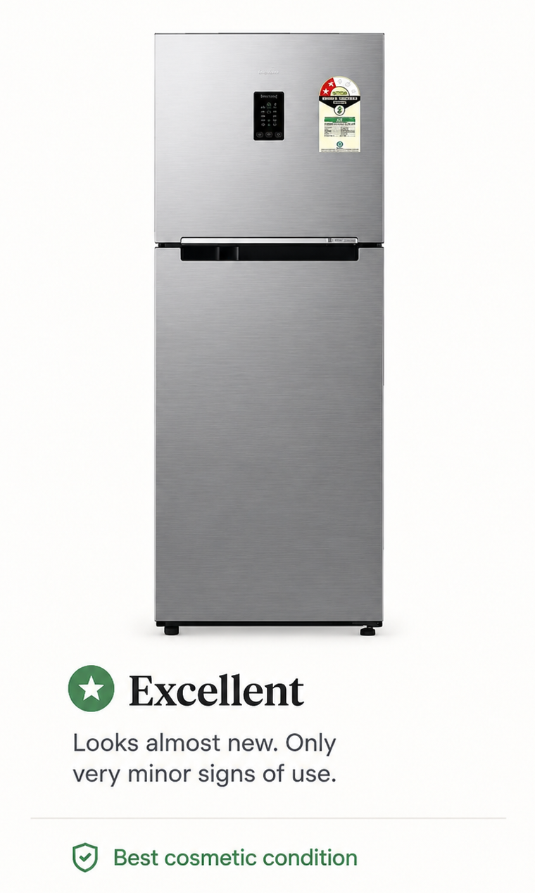 Excellent — looks almost new, only very minor signs of use. Best cosmetic condition.